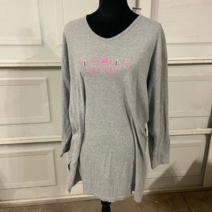 Victoria Secret’s 3/4 sleeve pajama shirt